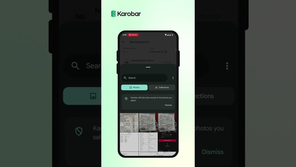 How to record Payments In & Out?